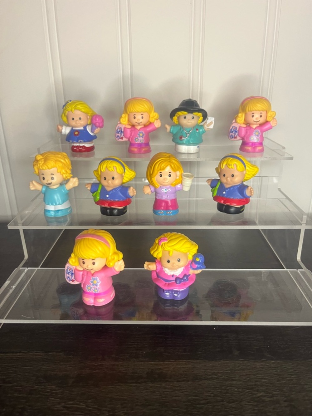 Little people blonde figures